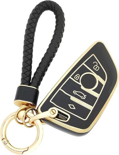 Vista 34 de Funda para Llavero de Coche Llavero Funda de Llave de TPU Suave Carcasa de Protección Portallaves Accesorios