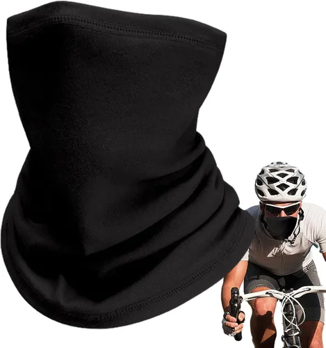 Vista 9 de BBAUER Bufanda para el cuello, bufanda de invierno resistente al viento, absorbe la humedad, transpirable