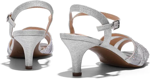 Vista 4 de Dream Pairs - Nina - Sandalias de tacón bajo para mujer