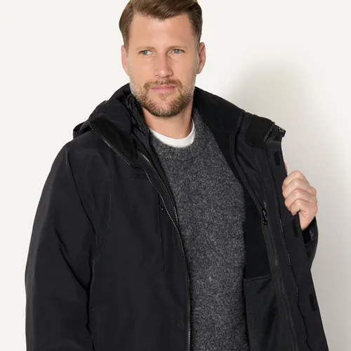 Vista 4 de Amazon Essentials Chaqueta de nieve 3 en 1 resistente al agua para hombre