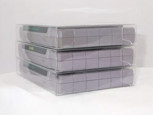 Vista 2 de 25 Pieces Plastic Box Protector for Super Nintendo SNES (Super NES) Game Cartridge Protectors Cover