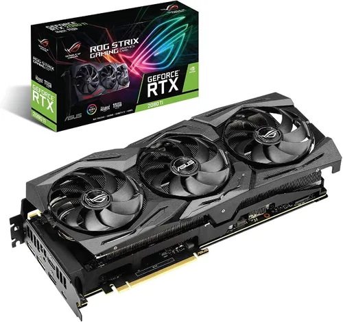 Vista 8 de ASUS GeForce RTX 2080 Ti 11G GDDR6 HDMI DP 1.4 Type-C - Tarjeta gráfica
