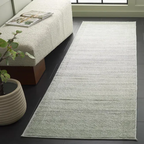 Vista 33 de SAFAVIEH Adirondack Collection - Alfombra decorativa, 2 pies 6 pulgadas x 4 pies, color negro y gris, diseño moderno, no desprende pelusa y de fácil