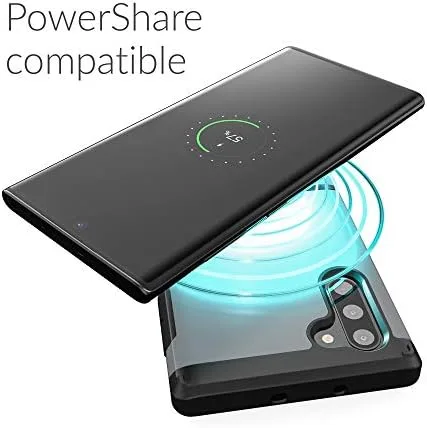 Vista 6 de Crave Funda para Note 10, funda de protección fuerte para Samsung Galaxy Note 10 - Pizarra