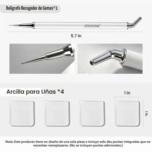 Vista 2 de JODSONE Herramienta para recoger diamantes de imitación, bolígrafo