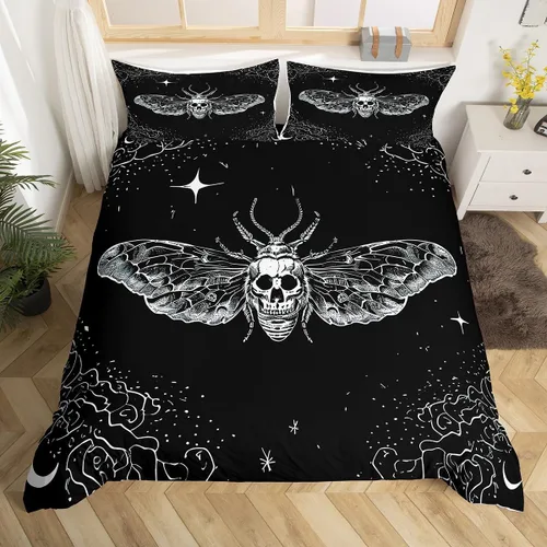 Vista 22 de Juego de ropa de cama de piel de vaca para niños y niñas, funda de edredón con estampado de estrellas de piel de vaca occidental, funda de edredón