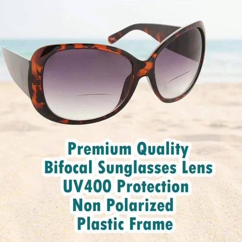 Vista 7 de Fiore Jackie O - Gafas de sol bifocales para mujer (100% protección UV)