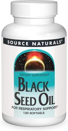 Vista 7 de Source Naturals Aceite de semilla negra para apoyo respiratorio* - 60 cápsulas blandas