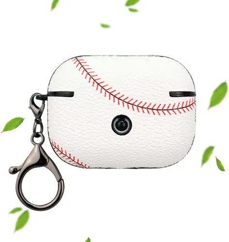 Vista 6 de Funda para AirPods Pro 2, funda protectora completa y duradera para carga de Apple AirPods Pro 2, funda con llavero