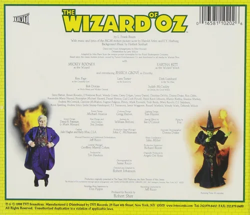 Vista 2 de The Wizard Of Oz 1998 Cast Recording Madison Square Garden Cast