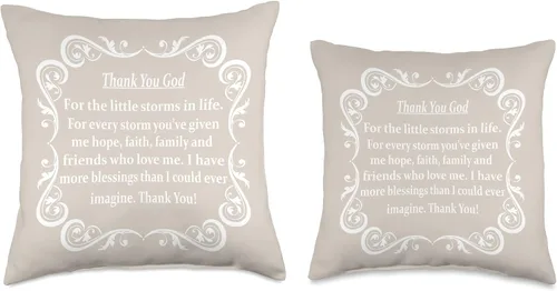 Vista 3 de DesignsByKelley Inspirational Throw Pillows Home Almohada decorativa para sofá o silla de sala de estar, 16 x 16 pulgadas, multicolor