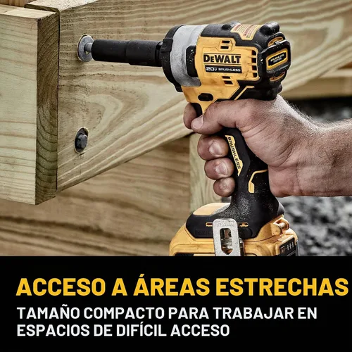 Vista 6 de DEWALT 20V MAX Cordless Impact Driver and Impact Wrench Combo (DCK242D2)