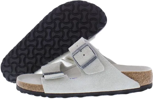 Vista 124 de Birkenstock Sandalias unisex Arizona con plantilla suave para adultos Negro (black Oiled Leather)