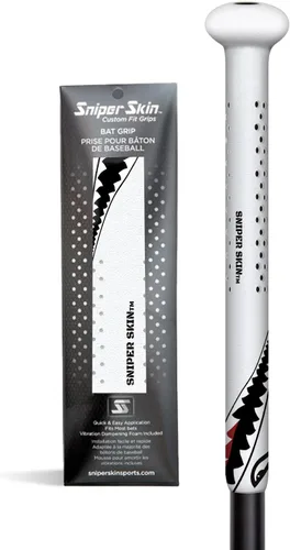 Vista 5 de SNIPER SKIN Baseball & Softball Bat Grip - Replacement Bat Grip Wrap - Easy Install, Strong, Waterproof, Tacked for Performance