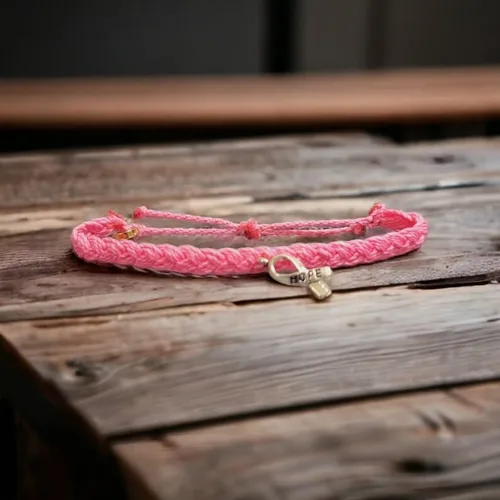 Vista 6 de Pulseras de concienciación sobre el cáncer de mama