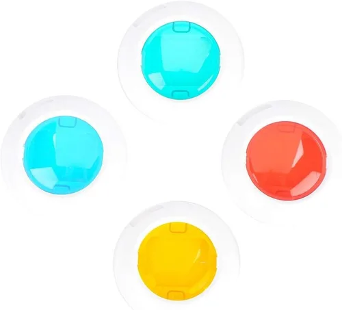 Vista 2 de Juego de filtros de flash de cámara instantánea de 4 colores para mini 7S/8/8+/9 (puro)