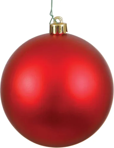 Vista 14 de Vickerman Adorno de bola de Navidad inastillable con acabado de lentejuelas con tapa perforada, 6 por bolsa, 4 pulgadas, color negro