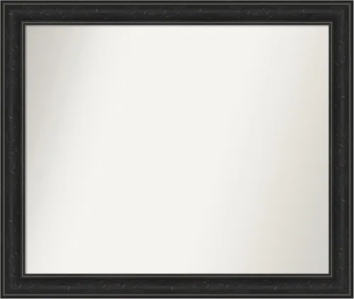Vista 405 de Amanti Art Espejo personalizado, gran espejo de baño estrecho, espejo de pared o espejo de tocador de baño sobre el fregadero (24 x 24 pulgadas)