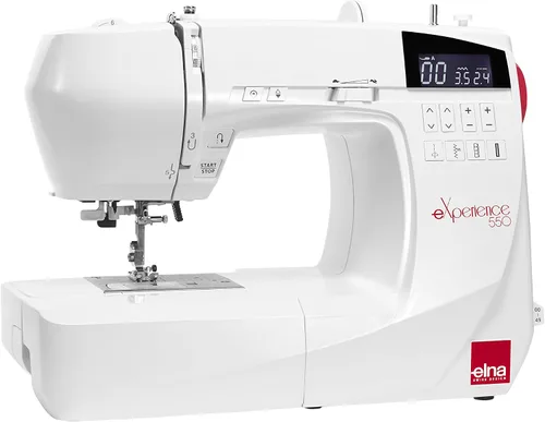 Vista 15 de Elna eXperience 530 - Elegante máquina de coser computarizada con 30 puntadas, botones de función inteligente, selecciones rápidas de puntada