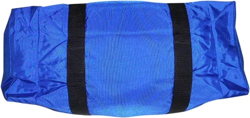 Vista 43 de Bolsa de lona triple grande con apertura en U, bolsillo frontal y dos compartimentos laterales, perfecta bolsa de cabina fabricada en Estados Unidos.