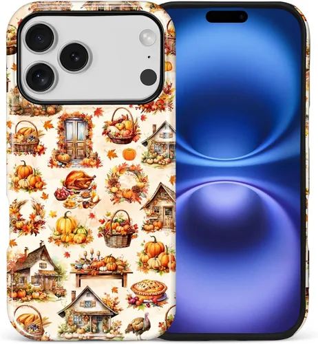 Vista 131 de Funda para iPhone 13 iPhone 14, a prueba de golpes, funda protectora híbrida de 2 capas, doble protección contra caídas, antiarañazos, diseño