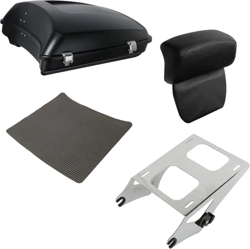 Vista 12 de XMT-MOTO Tronco picado para Harley Touring Road King 14-Up azul eléctrico