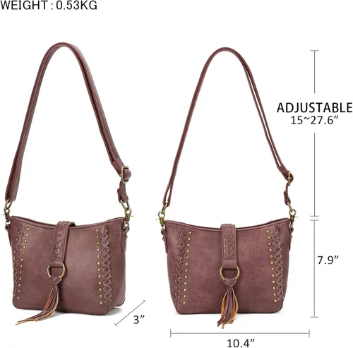 Vista 2 de KL928 Purses for Women Shoulder Handbags Crossbody Bag