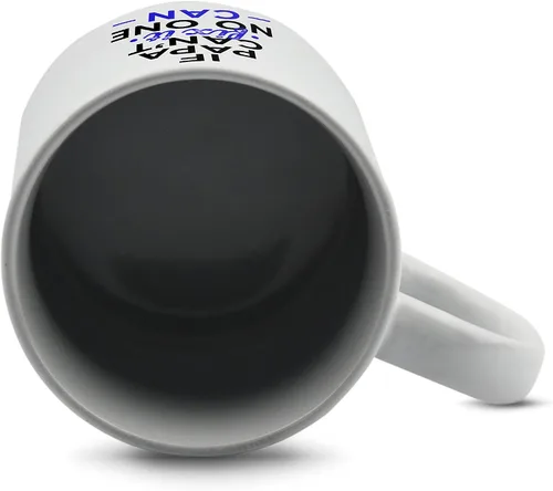 Vista 5 de Papa blanco taza de cerámica para café o té 11 onzas regalo taza.
