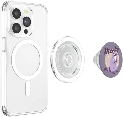 Vista 4 de Disney Pocahontas Meeko Retrato PopSockets MagSafe PopGrip para iPhone