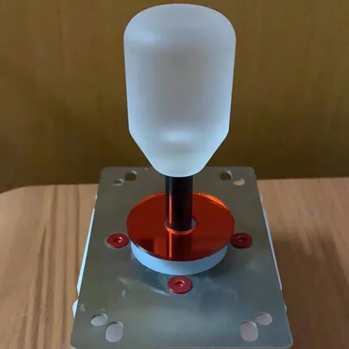 Vista 3 de Arcade Joystick Clear Bullet Topball Top ball Handle For Sanwa JLF-TP-8YT joystick Seimitsu Pro Edition Stick (Clear purple)