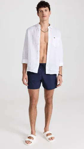 Vista 49 de Lacoste Bañador de secado rápido para hombre de 5.5 pulgadas