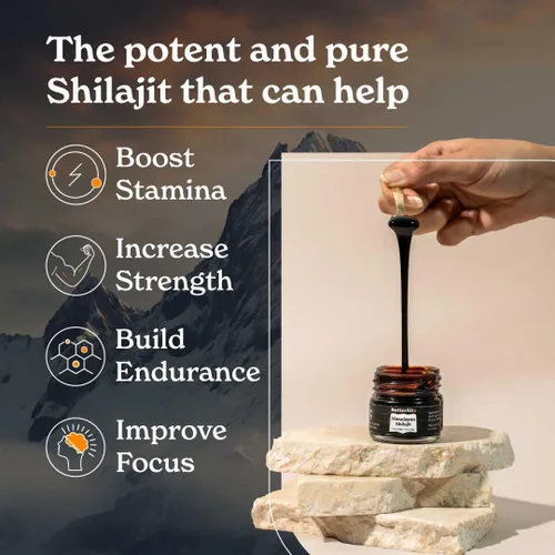 Vista 3 de Better Alt Resina Pura de Shilajit del Himalaya Paquete de 2 Grado Dorado de Alta Potencia 150 Porciones para Impulso de Energía y Apoyo