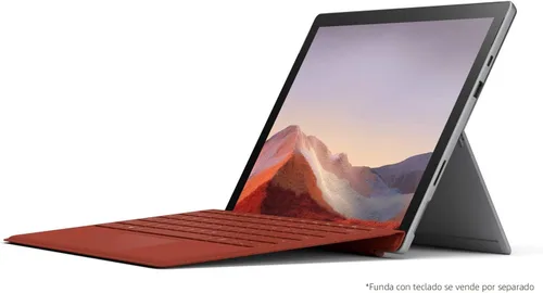 Vista 2 de Tablet Microsoft Surface Pro 7, pantalla táctil de 12.3", Intel Core i7, 16 GB de memoria, unidad de estado sólido de 512 GB