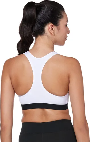 Vista 2 de Nike Sujetador deportivo sin relleno de soporte medio para mujer con banda
