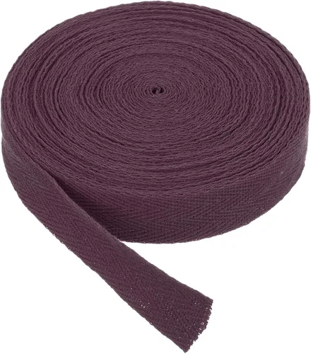 Vista 41 de PATIKIL Cinta de sarga de algodón de 1 pulgada, 50 yardas, cinta de algodón, cinta de encuadernación al bies, cinta de espiga para costura, Verde