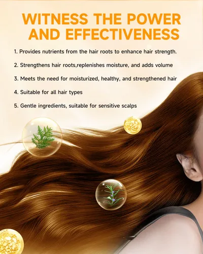 Vista 7 de Spray para el crecimiento del cabello, aceite en aerosol para el crecimiento del cabello, con Biota Orientalis, aceite de romero y biotina