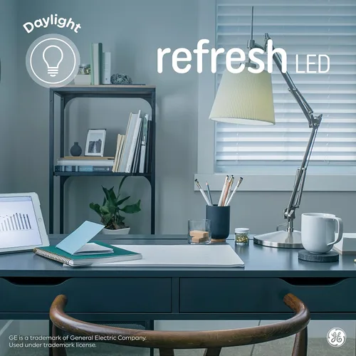 Vista 3 de GE Refresh Bombillas LED, 75 W, luz diurna, bombillas PAR30L para exteriores (paquete de 2)