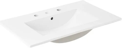 Vista 8 de Modway EEI-5068-BLK Cayman - Lavabo de baño de 18 pulgadas, color negro