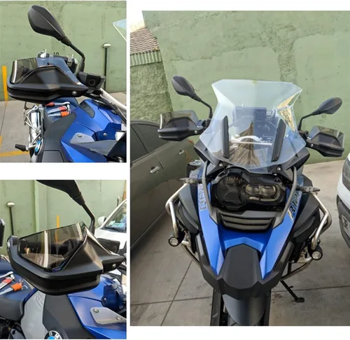 Vista 3 de Cubierta de motocicleta y molduras para BMW R1250 GS/ADV LC R1200GS LC F800GS Adventure S1000XR Handguard Protector Parabrisas Moto R 1200 GSA