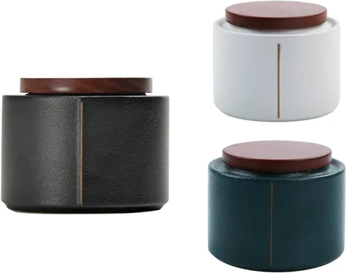 Vista 17 de Urna pequeña para cenizas humanas – Mini urna decorativa de cerámica para funeraria, urnas conmemorativas de 2.5 pulgadas para adultos, niños