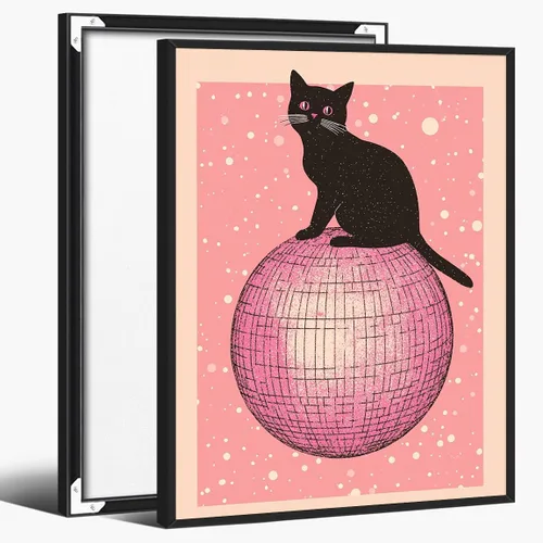 Vista 22 de Ciao, Bella, impresión italiana de verano, arte de pared de playa para habitación femenina o dormitorio, póster costero rosa moderno con limón