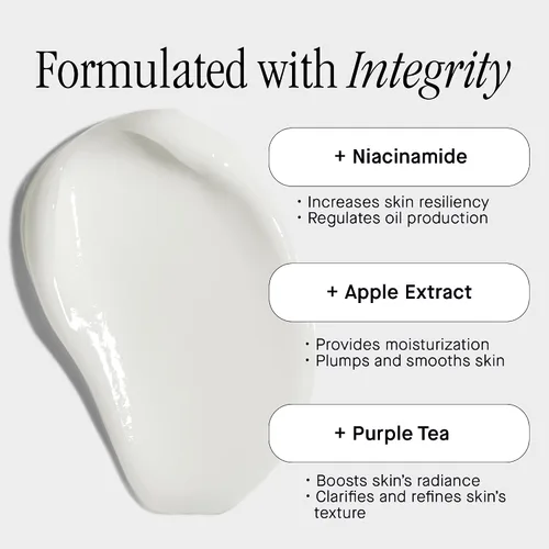 Vista 3 de Brandefy Crema hidratante refrescante de agua, ligera, refinadora de poros para una piel suave y súper hidratada, hidratante facial diario