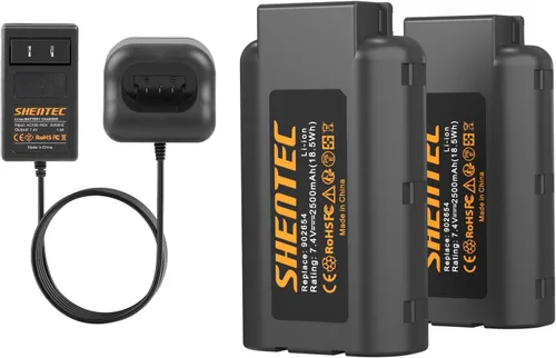 Vista 9 de Shentec Paquete de 2 baterías de 7,4 V y 2,5 Ah compatibles con Paslode