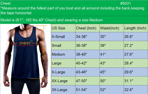 Vista 3 de NELEUS Men's 3 Pack Dry Fit Y-Back Muscle Tank Top