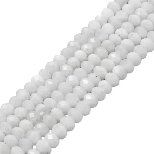 Vista 54 de 7 chakras piedras preciosas de 0.236 in de piedras preciosas facetadas Rondelle sueltas cuentas para hacer joyas DIY cuentas de 16 pulgadas