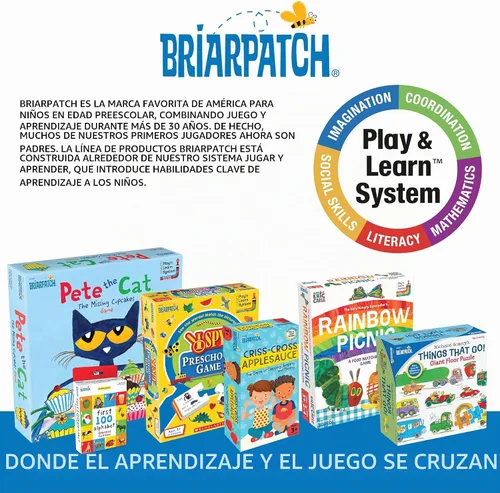 Vista 10 de Briarpatch Pete the Cat The Missing Cupcakes Game, Fans of Pete the Cat Books, Edades 3+