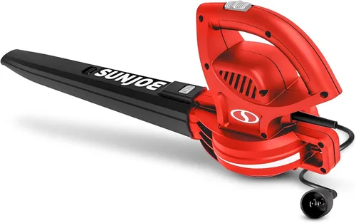 Vista 9 de Sun Joe SBJ597E-GRY 155 MPH 6 Amp, soplador eléctrico multipropósito, gris
