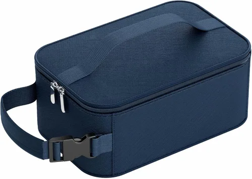 Vista 8 de HowFly Pequeña bolsa de merienda aislada para niños - Lonchera para mujeres/hombres - Bolsas de almuerzo enfriadoras plegables y reutilizables