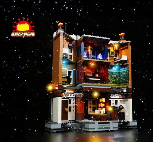 Vista 7 de Light kit for Lego 12 Grimmauld Place 76408(Lego Set is not included) (Sound Control)