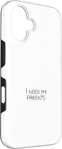 Vista 3 de iPhone 16 I need my parents Case